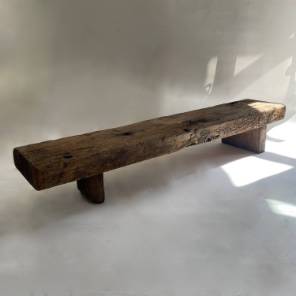 A 19th century Primitive Bench